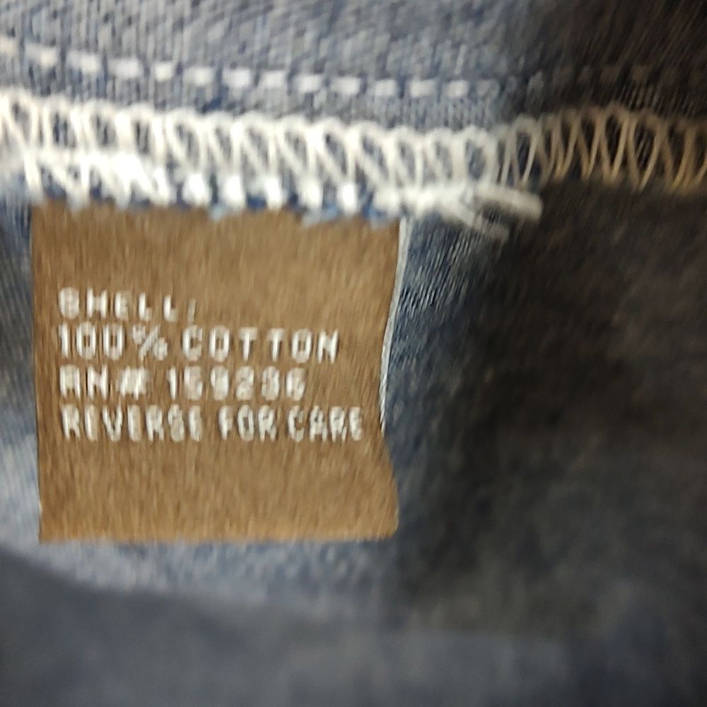 J. Mclaughlin Collared Button Front Frayedhem Den… - image 8